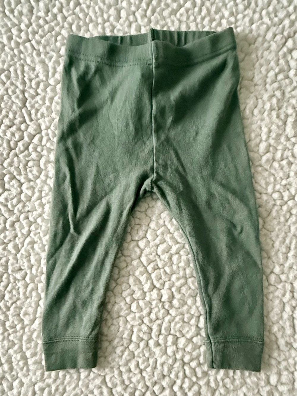 Petit Bateau 3-Pack Leggings in Navy, Olive, Dusty Rose 2 Pack Size 6 months - Picture 8 of 10